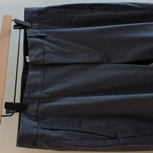 Bonobos Men's 35 x 32 Slim Fit Monday Flat Front Dark Charcoal Dress Pant